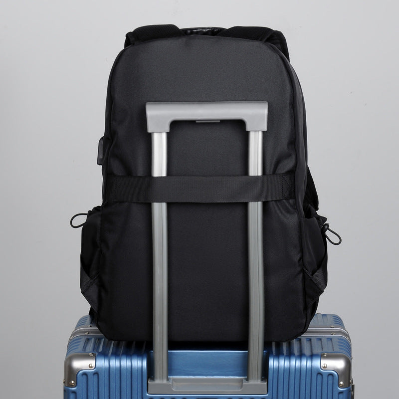 1025 Waterproof Large Laptop Backpack Business Travel Rucksack Shoulder Bag with Charging Port