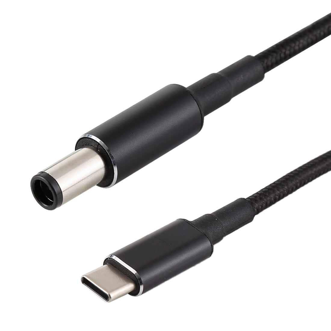 1.8m DC Power Plug PD 100W 7.4 x 0.6mm Male to Type-C Male Cable Nylon Braid for HP Notebook, ect.