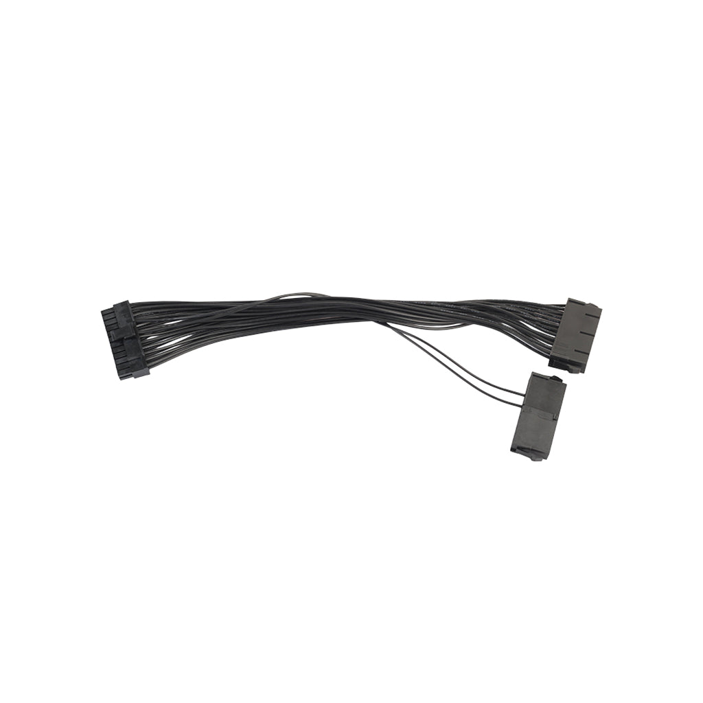 24Pin 30cm Dual Start Power Cord Dual Power Start Cable for Computer Connectors