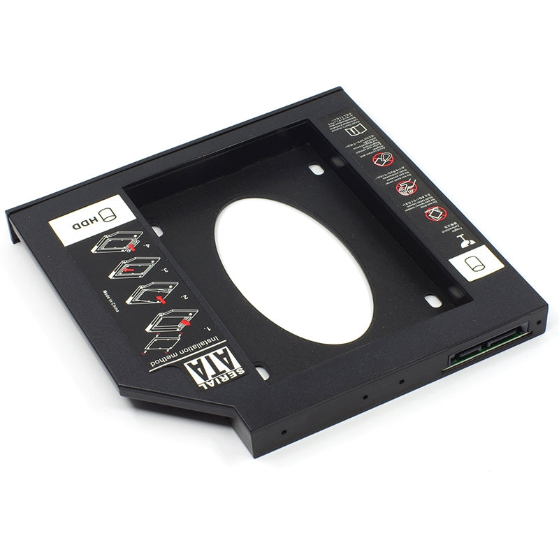 2.5 Inch Laptop SSD Holder Internal Hard Disk Drive Mounting Bracket Holder (Plastic)