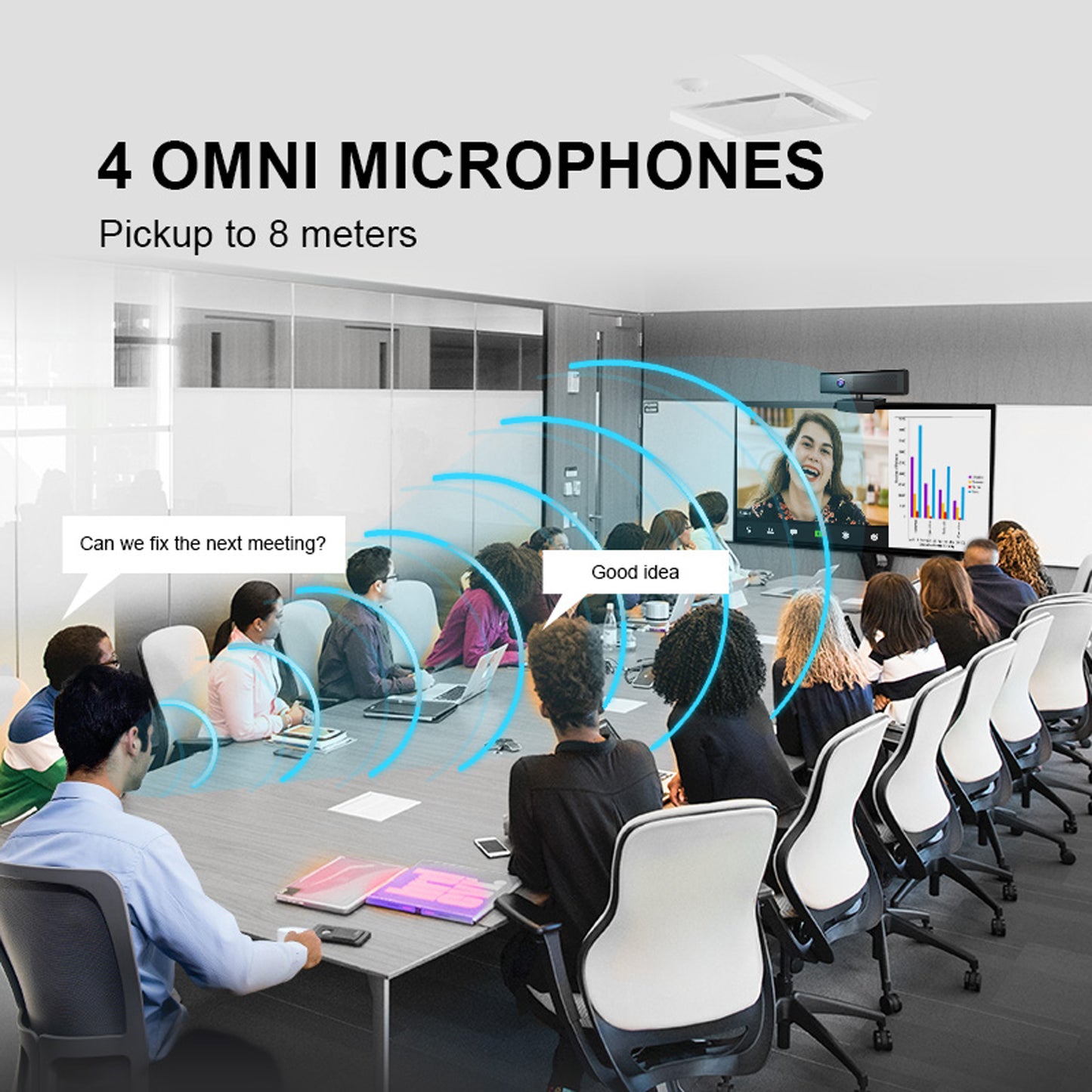 H720 HD 1080P Autofocus USB Webcam Video Conference Camera for PC Desktop Computer