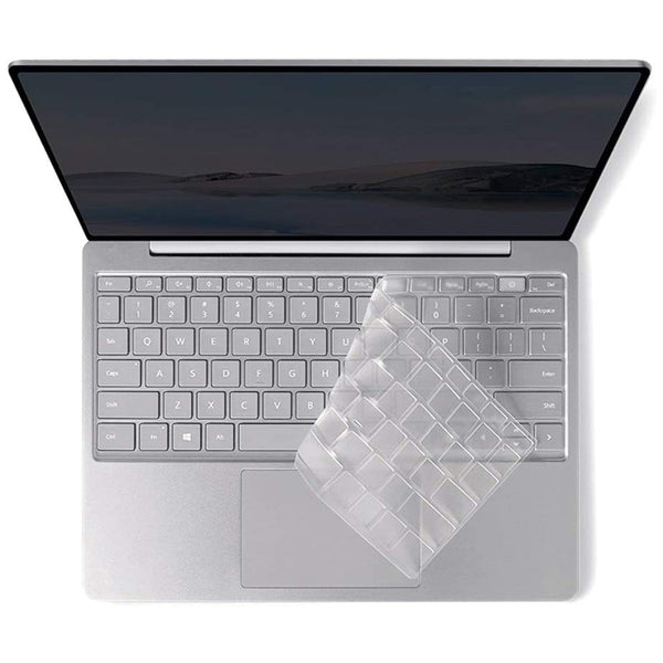 ENKAY HAT PRINCE TPU Keyboard Skin Cover for Microsoft Surface Laptop Go 1 / 2 12.4 (1943 / 2013), Ultra Thin Keyboard Protector, US Version