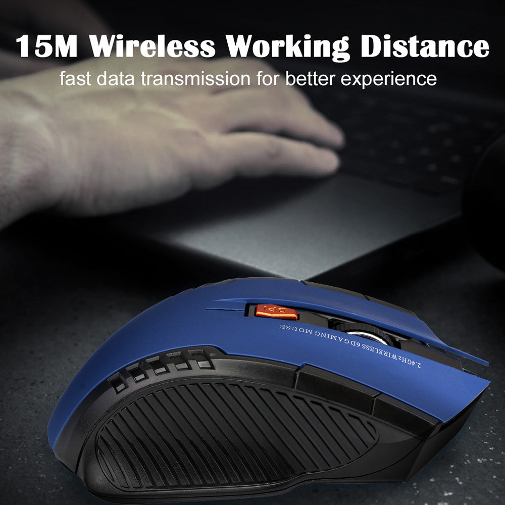 11 RGB Mouse 2.4G Wireless Connection 800 / 1200 / 1600DPI Laptop Computer Mouse for MacOS and Windows