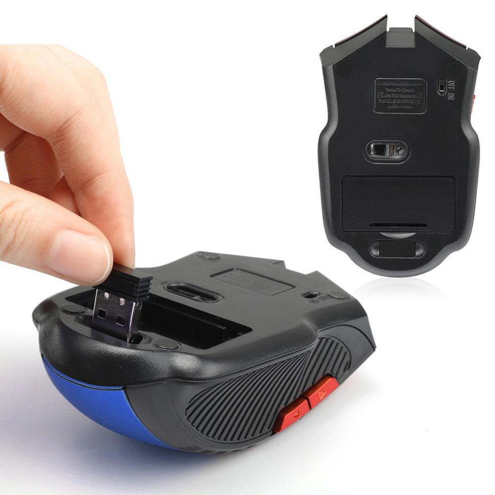 11 RGB Mouse 2.4G Wireless Connection 800 / 1200 / 1600DPI Laptop Computer Mouse for MacOS and Windows