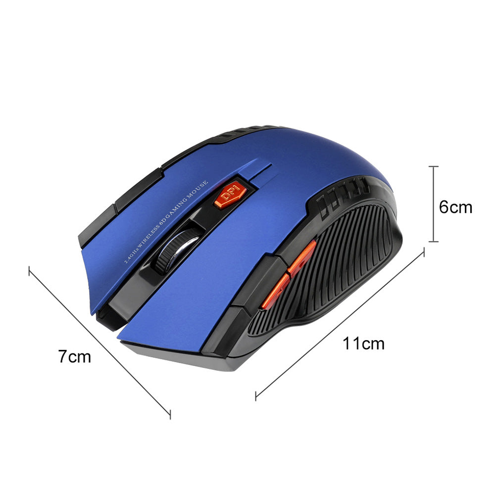 11 RGB Mouse 2.4G Wireless Connection 800 / 1200 / 1600DPI Laptop Computer Mouse for MacOS and Windows