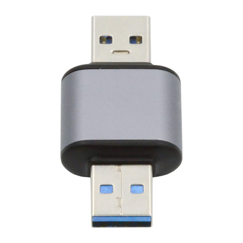 UC-082-AMAM USB 3.0 Male to Male Type A to Type A Data Transfer Adapter 10Gbps for Laptop Desktop Computer