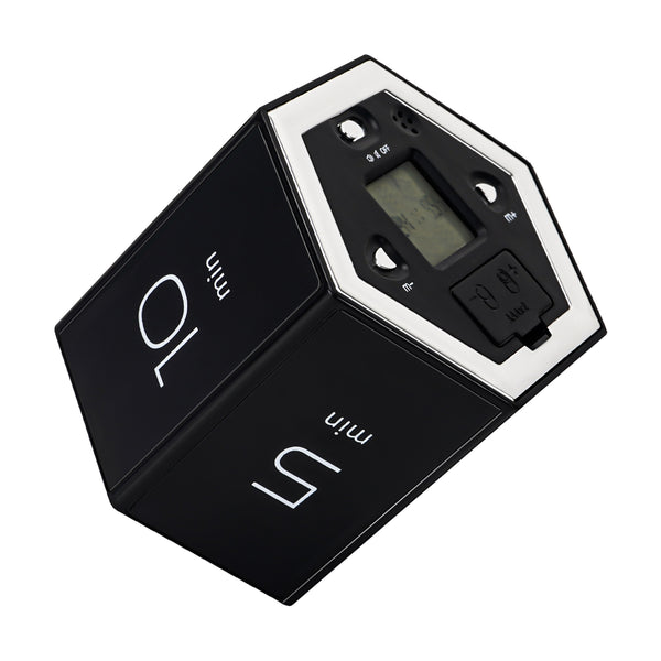 CT06 Cube Hexagon Clock Timer Digital Clock Magnetic Timer for Studying Cooking Exercising