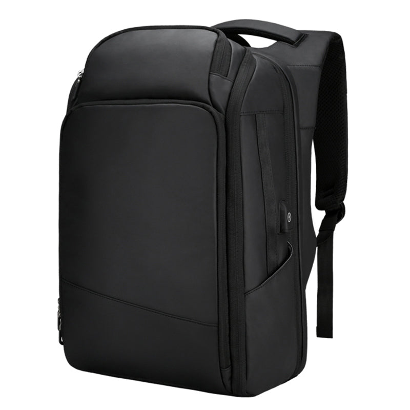 ML8018 Large Business Laptop Backpack Travel Rucksack Bag Water-Repellent Shoulders Bag with External USB Charging Port
