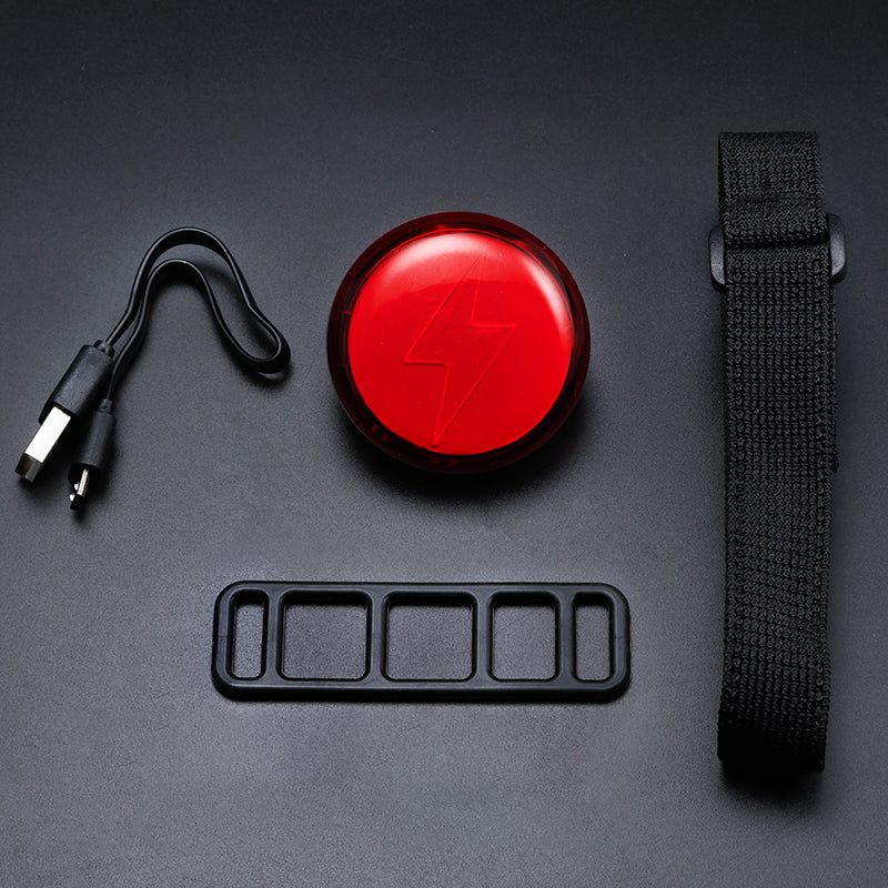 1802A Bicycle Night Riding Taillight 5 Modes Sports Safety Warning Lamp Cycling Rear Tail Light