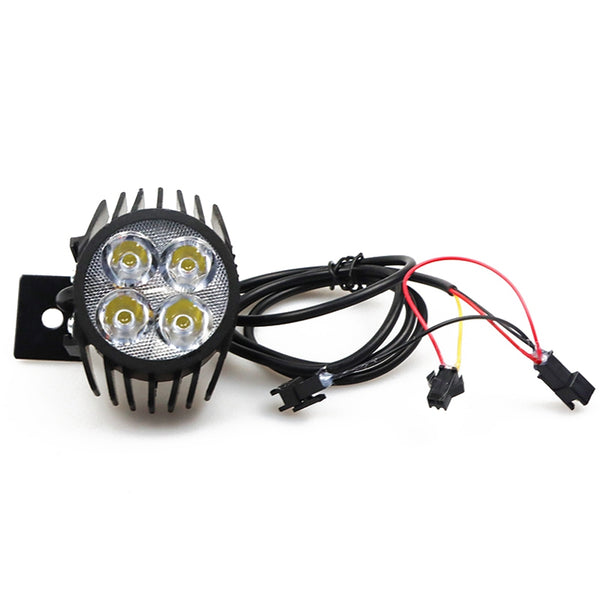 kdh-025 2-in-1 Electric Bicycle LED Headlight with Horn E-bike Modified Parts Headlight Replacement Accessories