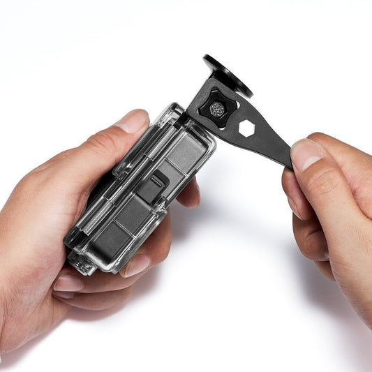 AGDY55 60m Waterproof Camera Housing Protective Diving Shell Case for DJI Action 2 (3 Version Universal)