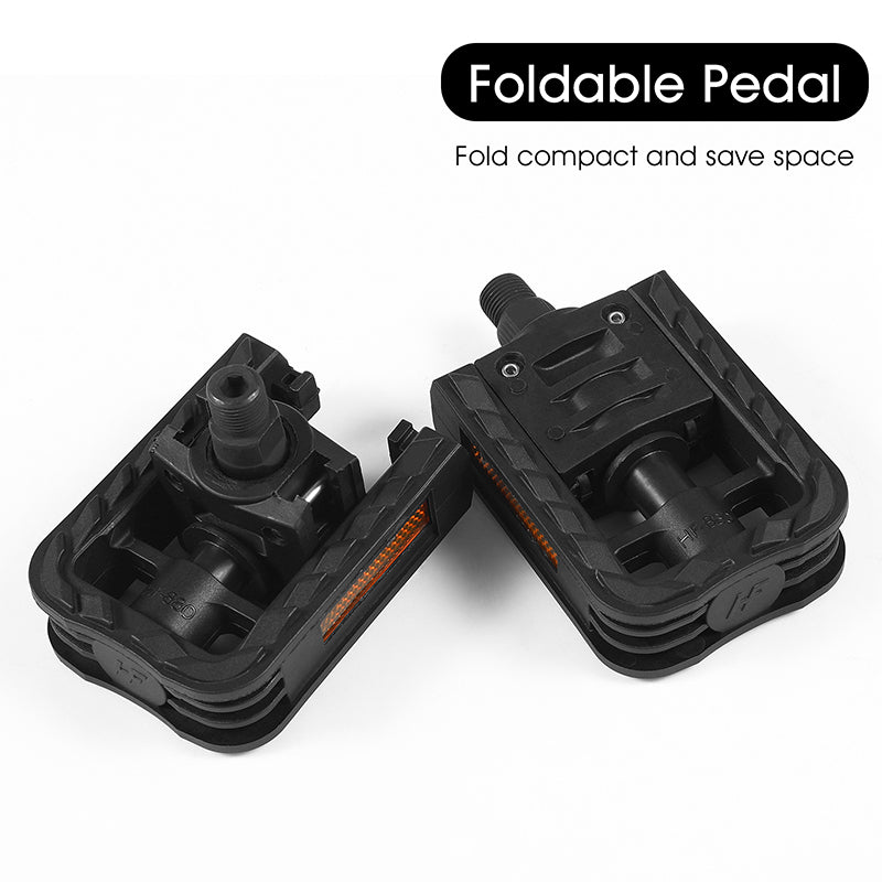 1 Pair YP0802082 Foldable Bicycle Pedals MTB Road Mountain Bike Non-slip Pedal Cycling Parts