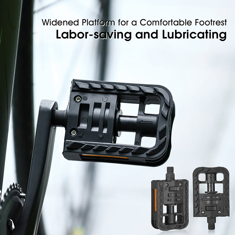 1 Pair YP0802082 Foldable Bicycle Pedals MTB Road Mountain Bike Non-slip Pedal Cycling Parts