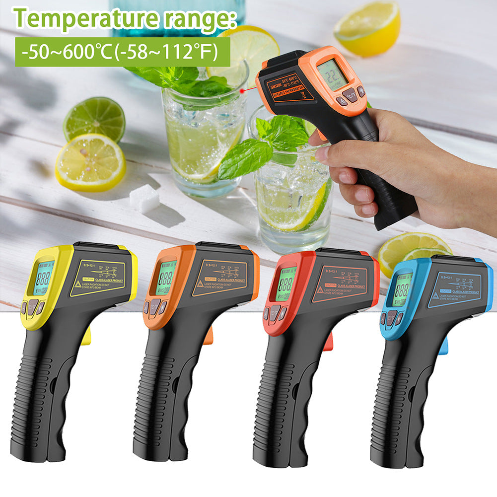 GM320S Non-contact Handheld Industrial Infrared Thermometer High Precision LCD Display Backlit Temperature Tester
