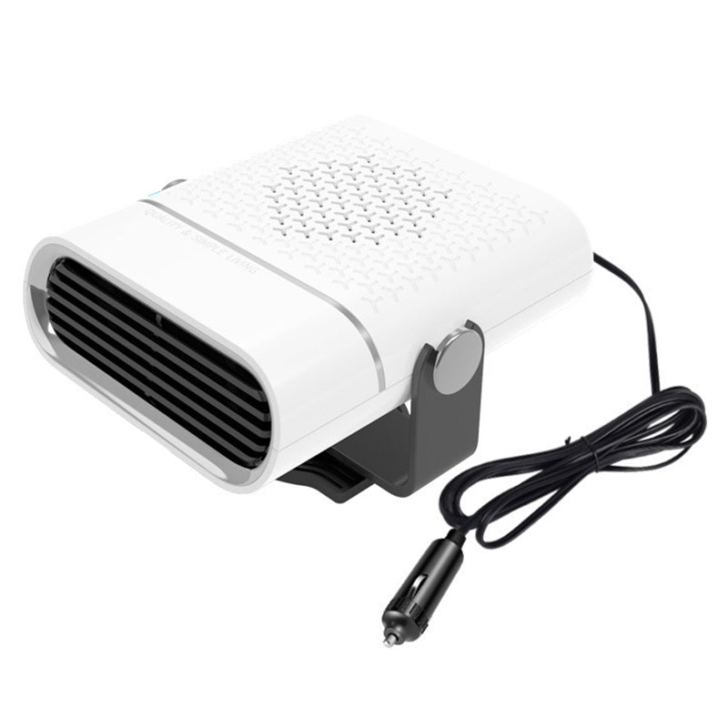 12V 2-in-1 Car Demister Heater Fan Adjustable Automobile Mounted Heater 120W Vehicle Heating Cooler Fan
