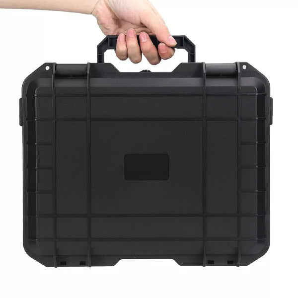 MG 280*240*130mm PP Great Sealing Performance Portable Equipment Tool Storage Box Organizer Case for Outdoor/Home/Garden