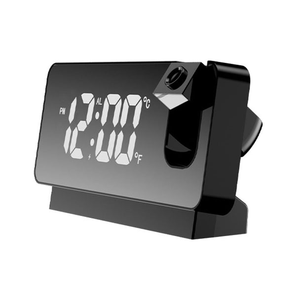 S282 Multifunctional Creative LED Screen Alarm Clock Electronic Digital Time Temperature Calendar Projection Alarm Clock (Standard Version)