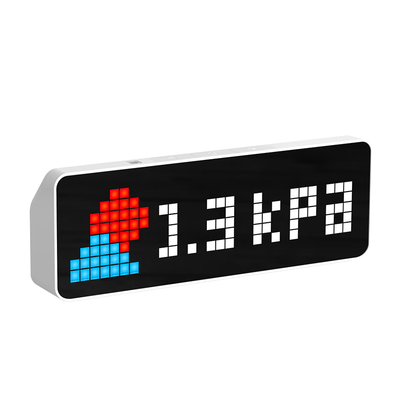 ULANZI TC001 Pixelate Desktop Clock Rechargeable Pomodoro Clock Weather Forecast Function Home Clock