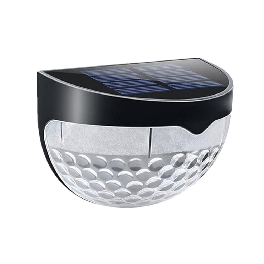 2pcs SM3026 LED Solar Wall Lights Outdoor Lighting Fence Lamp Night Light Garden Yard Decoration