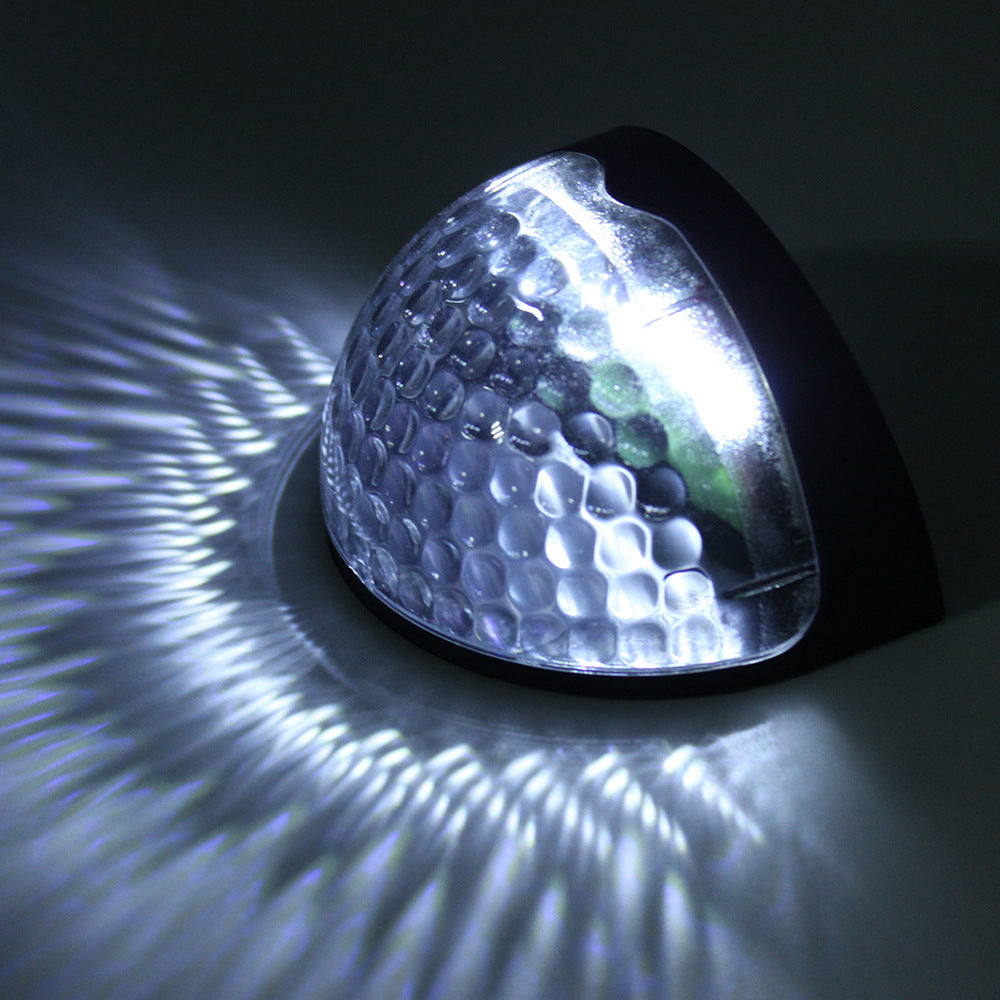 2pcs SM3026 LED Solar Wall Lights Outdoor Lighting Fence Lamp Night Light Garden Yard Decoration
