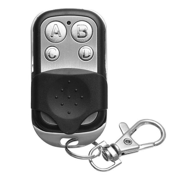 Copy Remote Controller, 433MHz Garage Door Opener Metal 4 Keys Copy Universal Home Security Clone Duplicator Lock