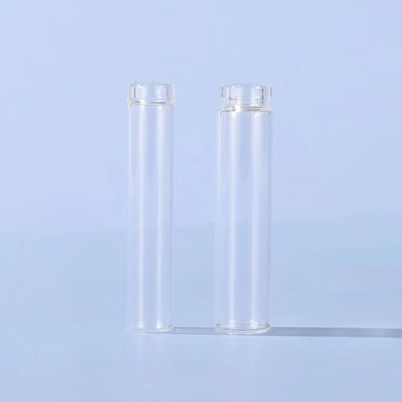 100Pcs 1ml Travel Transparent Glass Perfume Refillable Bottle Mini Portable Spray Bottle