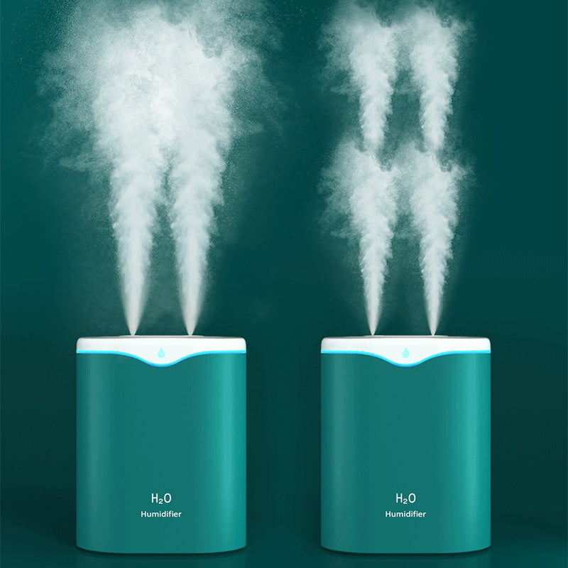2L Home Office Dual Spray Head Humidifier Mute Fine Mist Diffuser