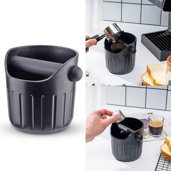 Coffee Powder Residue Box Detachable Knock Bar Coffee Grounds Recycling Bucket Grinding Trash Bin
