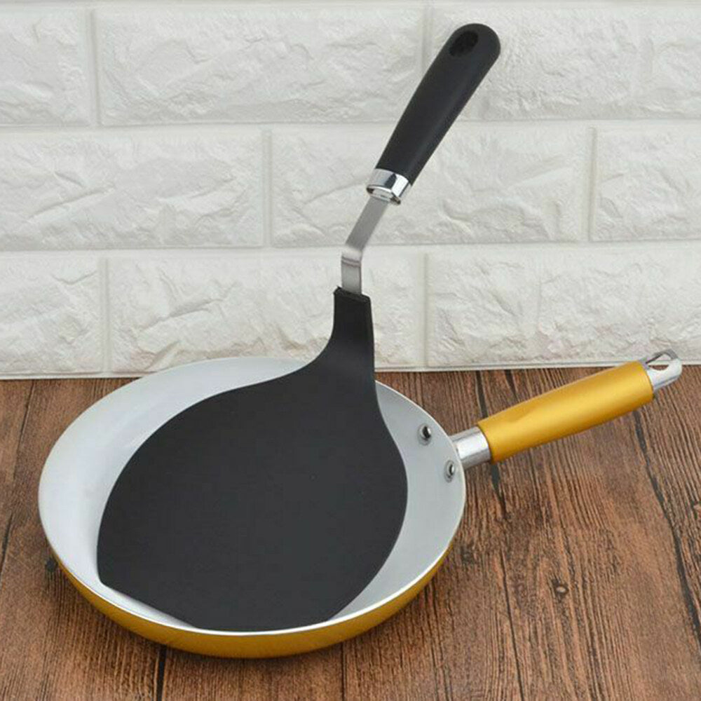 1PCS Pizza Peel Food-graded ABS Stainless Steel Heat-proof Handle Pizza Paddle Pizza Spatula Pizza Tool Bread Baking Peel (BPA-free, No FDA Certificate)