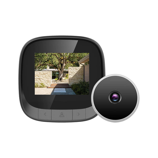 C16 2.4 inch Smart Door Viewer 90 Degree Wide Angle Rechargeable Doorbell HD Digital Door Peephole Camera