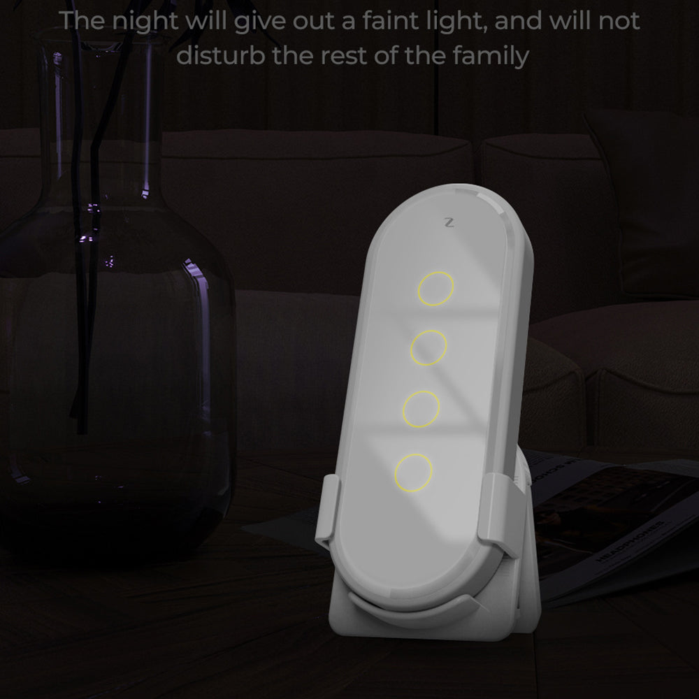 TM-YKQ004 4 Gang Tuya ZigBee Wireless Touch Smart Switch Light Remote Control