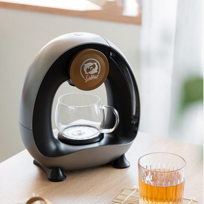 ICAFILAS Mini Q Coffee Maker Portable Americano Coffee Machine for Home Office (No FDA Certificate)