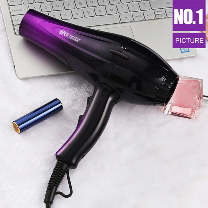 Home Dormitory High Power Hair Dryer Styling Tool Blow Dryer Hot / Cold Wind Negative Ions Hairdryer