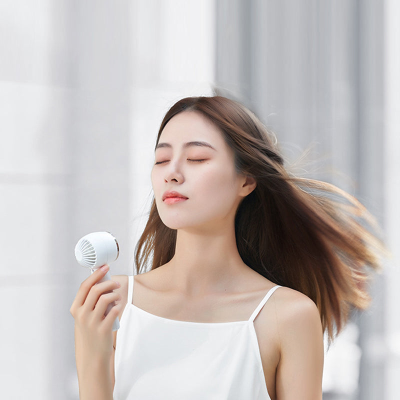 XYD- F23 Mini Handheld Fan 3 Speeds Adjustable Portable Fan for Home Office