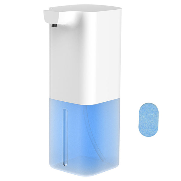 Smart Infrared Sensing Soap Foam Dispenser Automatic Hand Sanitizer Soap Dispenser with 1 Piece Blue Effervescent Tablet