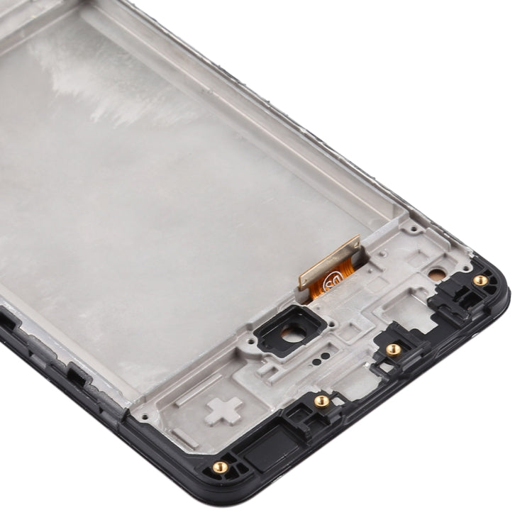 LCD Screen and Digitizer Assembly + Frame Repair Part (Without Logo) (TFT Edition, without Fingerprint Function) for Samsung Galaxy A31 SM-A315 - Black