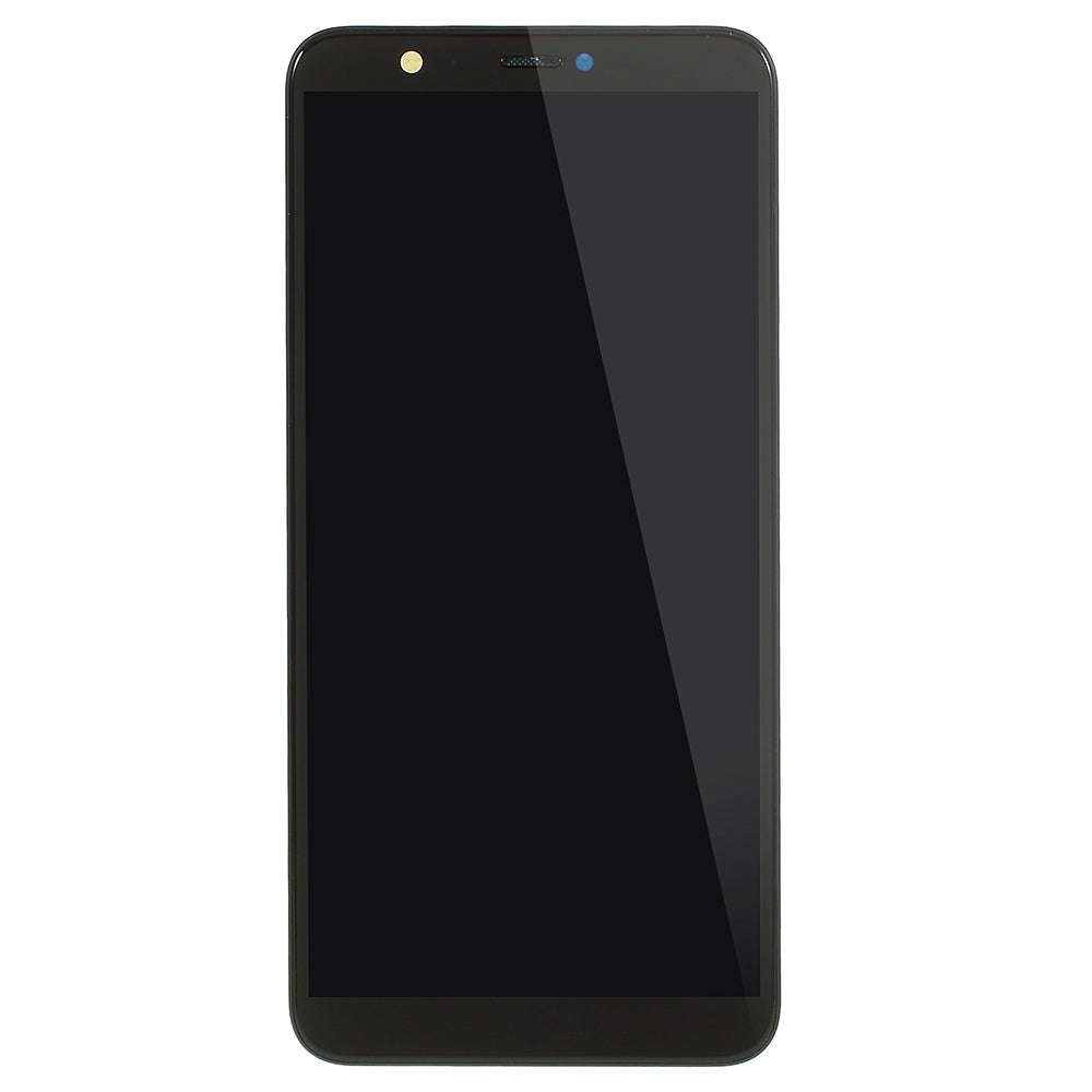 For Huawei P Smart (2017)/Enjoy 7S Grade B LCD Screen and Digitizer Assembly + Frame Part (without Logo)