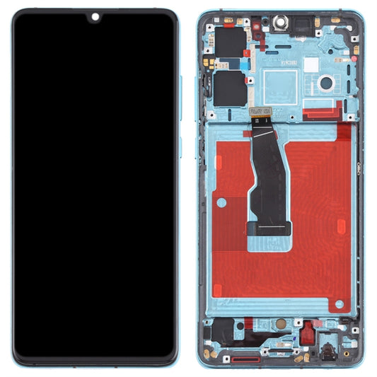 For Huawei P30 Grade C OLED Screen and Digitizer Assembly + Frame Replacement Part (without Logo)