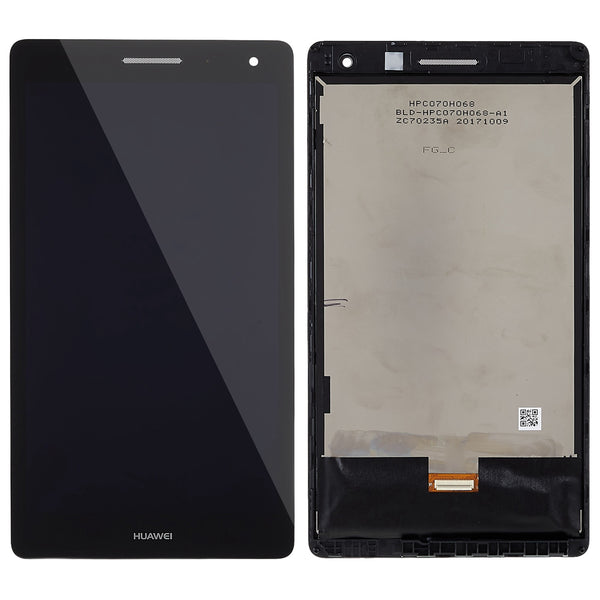 For Huawei MediaPad T3 7.0 4G Grade S OEM LCD Screen and Digitizer Assembly + Frame Part - Black