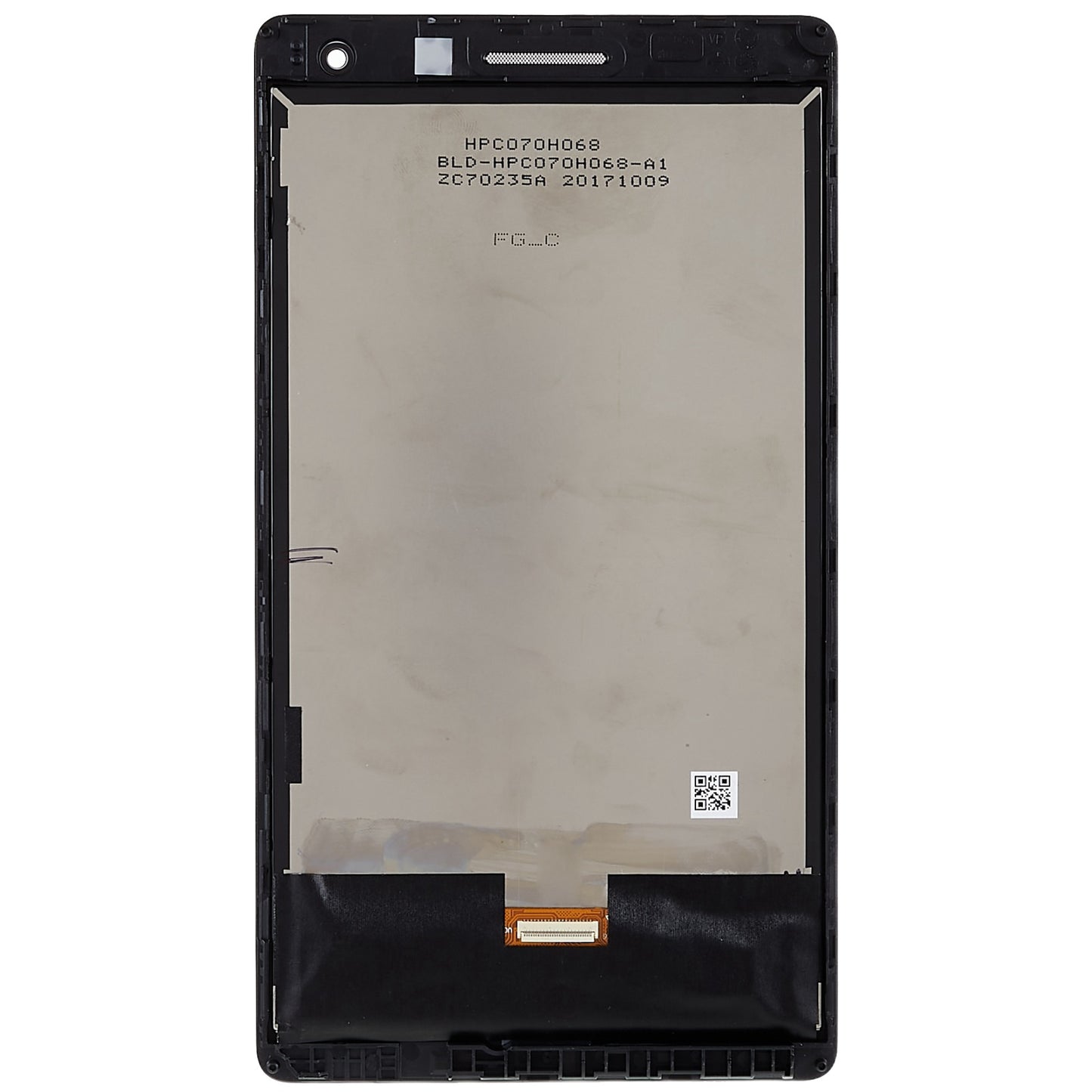 For Huawei MediaPad T3 7.0 4G Grade S OEM LCD Screen and Digitizer Assembly + Frame Part - Black