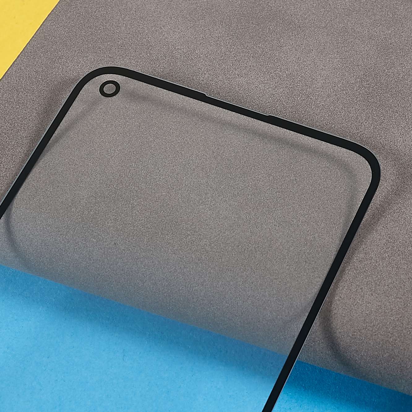 For Huawei P40 lite E/Y7p 2020 Grade C Screen Glass Lens + OCA Adhesive Replacement (without Logo)