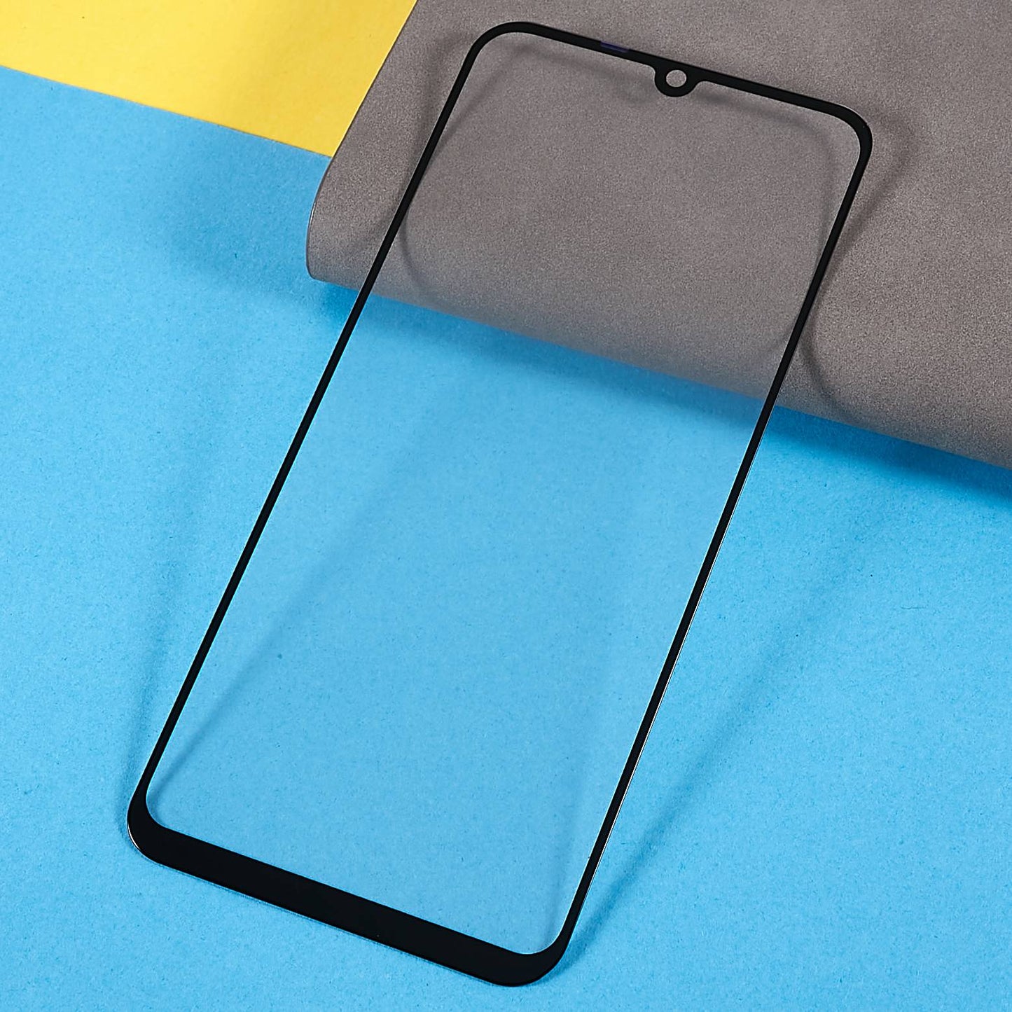 For Huawei Y8p/Enjoy 10s Grade C Screen Glass Lens + OCA Adhesive Replacement (without Logo)