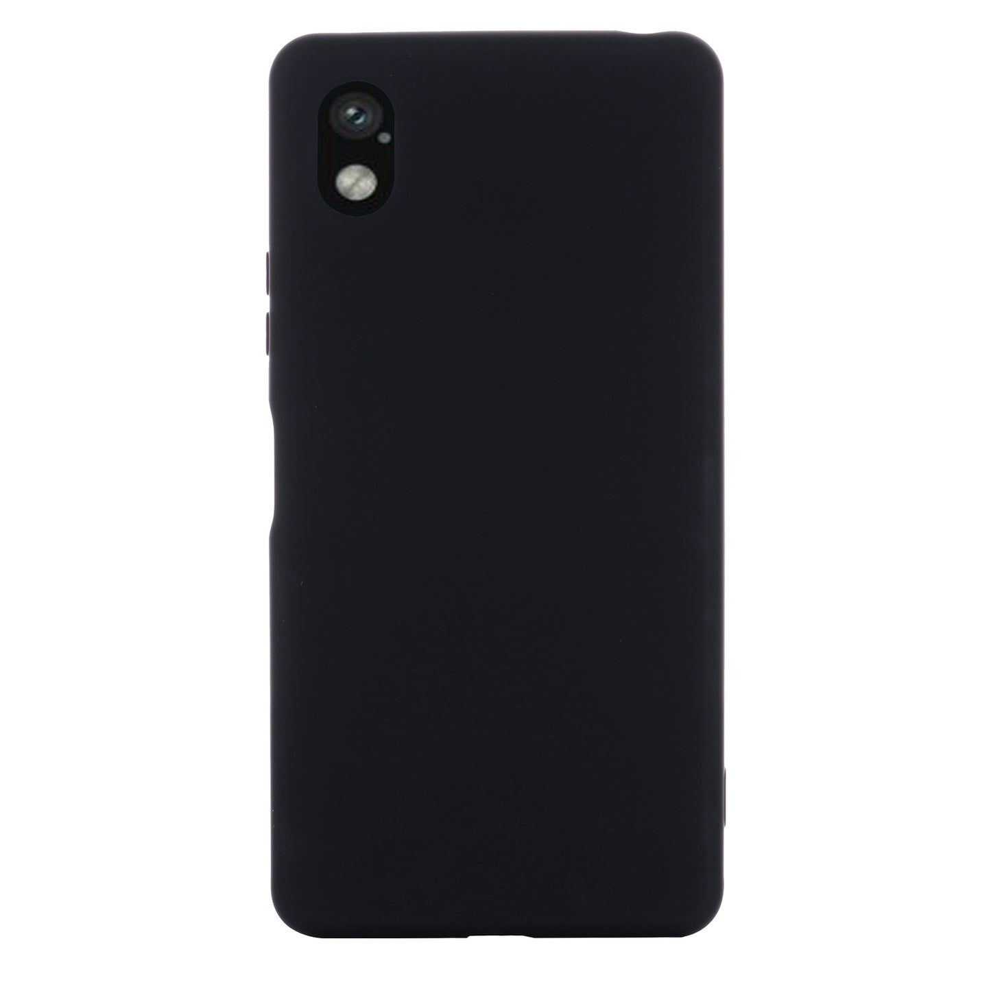 For Sony Xperia Ace III Shockproof Soft Liquid Silicone Phone Case Wear-resistant Precise Cutouts Back Cover with Strap