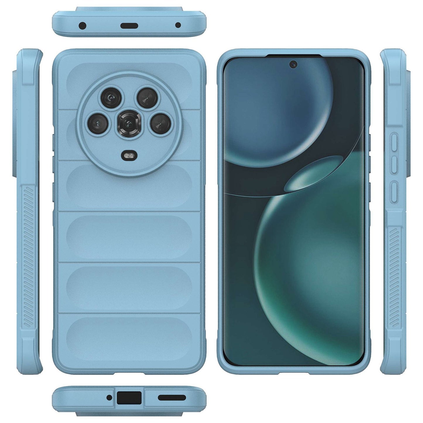 For Honor Magic4 5G Flexible TPU Phone Case Drop-proof Anti-scratch Smartphone Cover