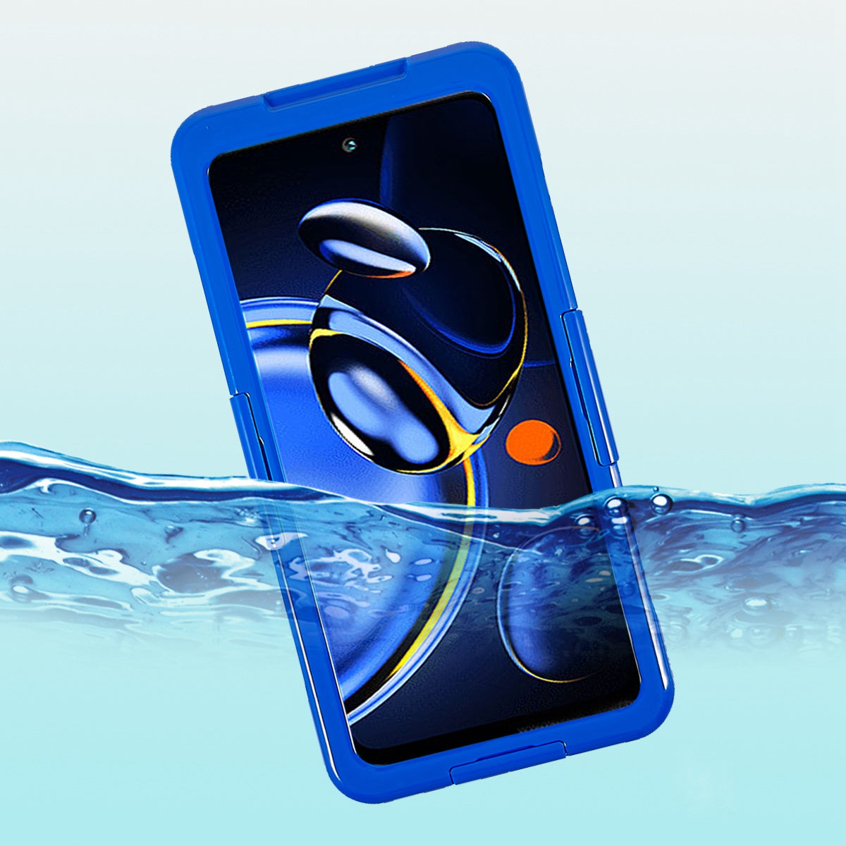 161x75x8.6mm IP68 Waterproof 6.5 inch Universal Mobile Phone Waterproof Drop-proof Cover Underwater Cellphone Protective Case