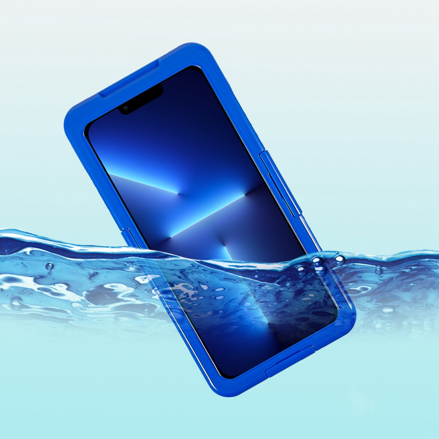 167.4x81x10.7mm Universal 7 inch Mobile Phone IP68 Waterproof Anti-drop Anti-scratch Cover Cellphone Underwater Protective Case