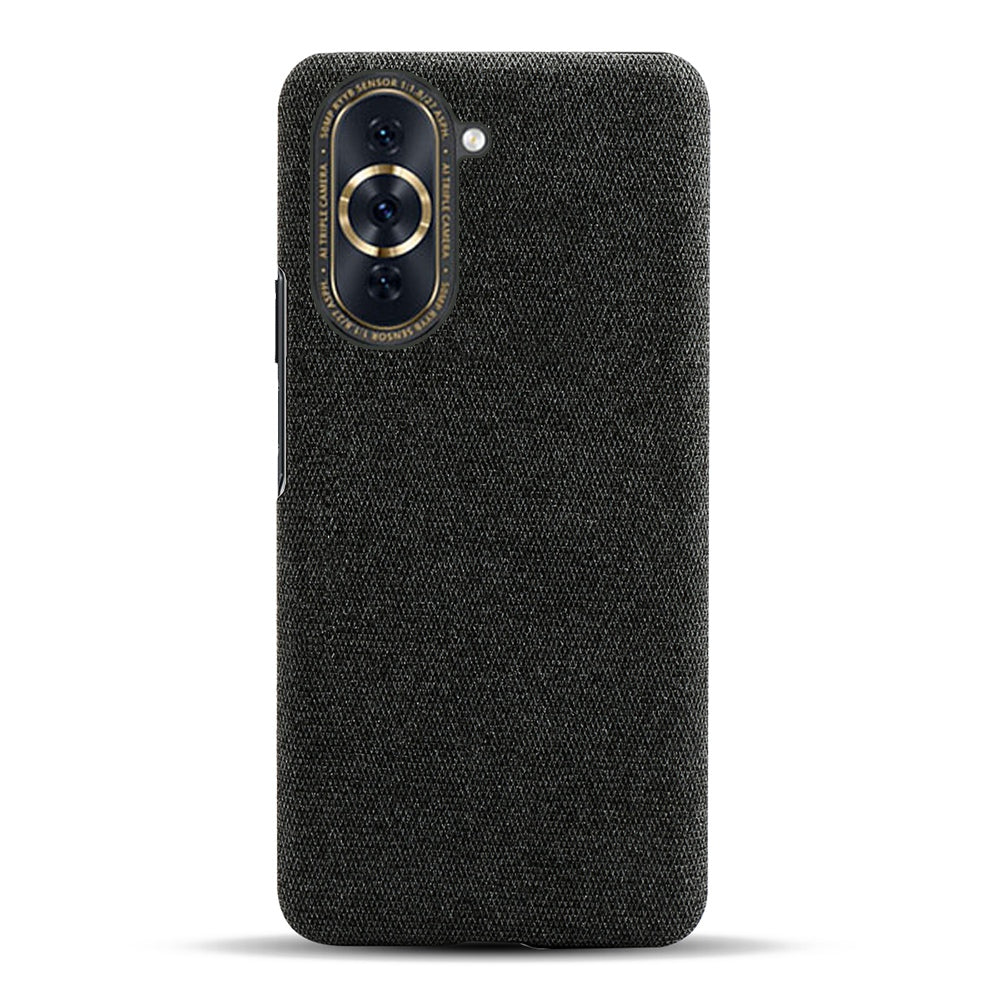 For Huawei nova 10 4G Lightweight Phone Case Solid Color Cloth Fabric Drop-proof Phone Cover