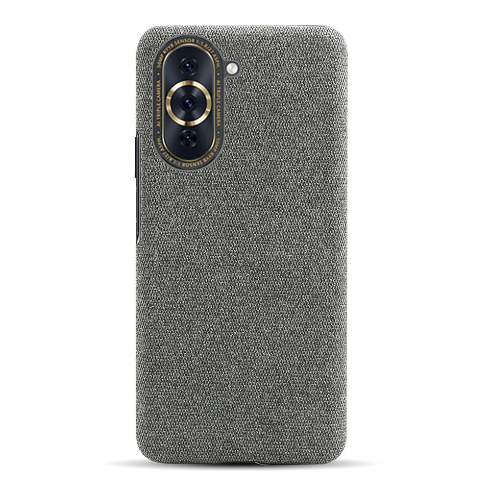 For Huawei nova 10 4G Lightweight Phone Case Solid Color Cloth Fabric Drop-proof Phone Cover