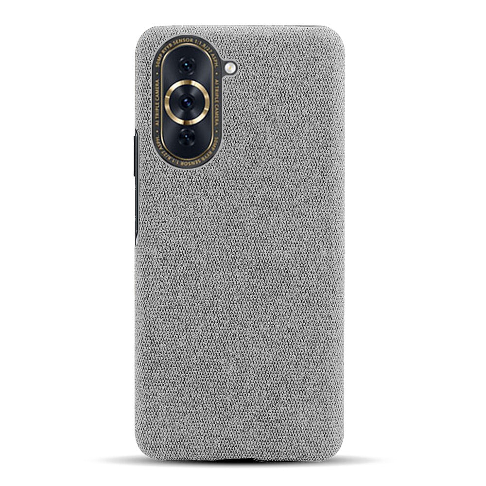 For Huawei nova 10 4G Lightweight Phone Case Solid Color Cloth Fabric Drop-proof Phone Cover