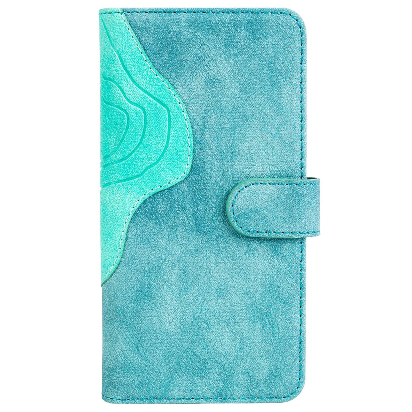For Honor X30 5G / Magic 4 Lite 5G Color Splicing Wood Texture Folio Flip Wallet Cover Leather Magnetic Phone Case with Stand